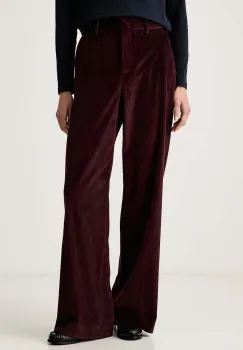 Weekend Max Mara  pantaloni pentru femei din catifea reiata WKDTANIA imagine