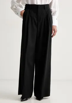 Weekend Max Mara  pantaloni pentru femei din lana WKDOVVIO imagine