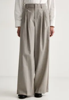 Weekend Max Mara  pantaloni pentru femei din lana WKDOVVIO imagine
