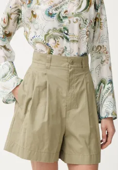 Weekend Max Mara pantaloni scurti pentru femei, din bumbac ARMONIA imagine
