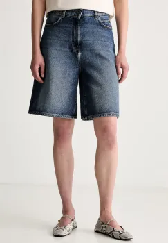 Weekend Max Mara pantaloni scurti pentru femei din denim WKDDONNOLA imagine