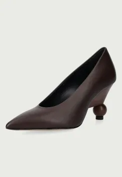Weekend Max Mara  pantofi cu toc stiletto din piele imagine
