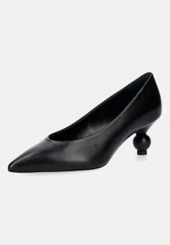 Weekend Max Mara pantofi cu toc stiletto din piele imagine