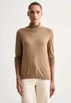 Weekend Max Mara  pulover cu guler inalt pentru femei cu amestec de matase WKDKIKU imagine