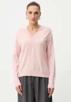 Weekend Max Mara pulover de lana FIOCCHI culoarea roz, light, 2525366042600 imagine
