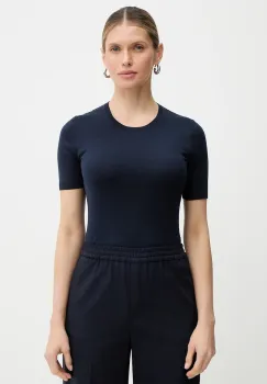 Weekend Max Mara pulover din amestec de matase GABARRA culoarea bleumarin, light, 2615361081600 imagine