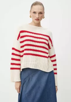 Weekend Max Mara pulover femei, culoarea bej, 2425366171600 imagine