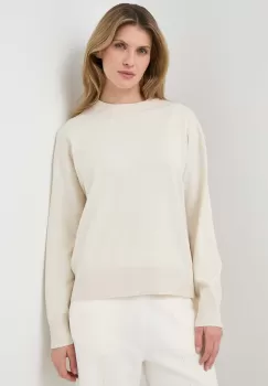 Weekend Max Mara pulover femei, culoarea bej, light imagine