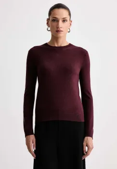 Weekend Max Mara  pulover pentru femei cu amestec de matase WKDSICILIA imagine
