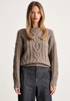 Weekend Max Mara pulover pentru femei din lana WKDALBEN imagine