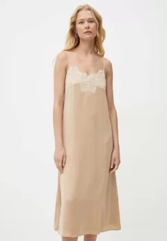 Weekend Max Mara rochie culoarea bej, mini, evazati, 2425226181600 imagine