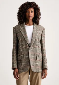 Weekend Max Mara  sacou cu un singur rand de nasturi pentru femei cu lana WKDFEBO imagine