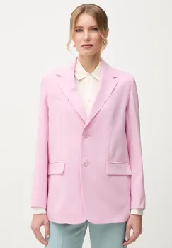 Weekend Max Mara sacou de lana culoarea violet, un singur rand de nasturi, uni, 2515041091600 imagine