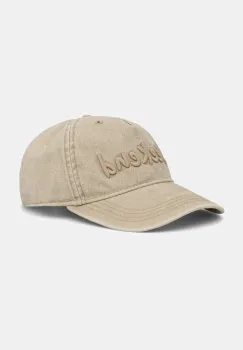 Weekend Max Mara sapca de baseball din bumbac BRUNO culoarea bej, 2525576024600 imagine
