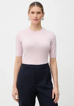 Weekend Max Mara tricou de lana MAREA culoarea roz, 2615361011600 imagine