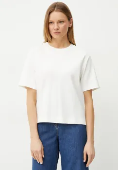 Weekend Max Mara tricou din bumbac femei, culoarea alb, 2515941042600 imagine