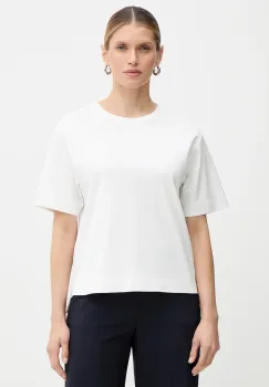 Weekend Max Mara tricou din bumbac MULTID culoarea alb, 2615941031600 imagine