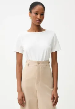 Weekend Max Mara tricou MULTIB culoarea alb, 2525976011600 imagine