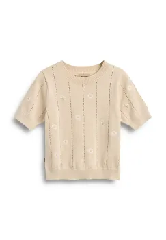 Wheat pulover pentru copii, din bumbac imagine