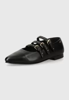 Wojas balerini culoarea negru, 4404251 imagine