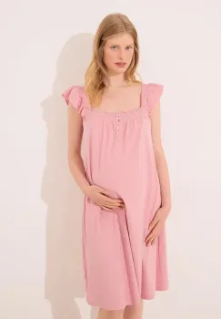 women'secret camasa de noapte culoarea roz, 3639175 imagine