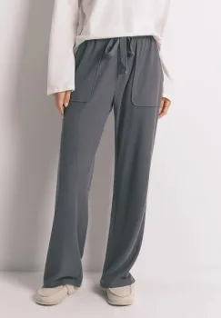 women'secret pantaloni de pijama culoarea gri, 3702296 imagine