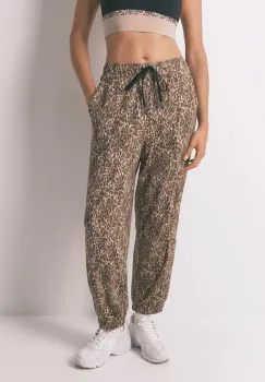 women'secret pantaloni de pijama culoarea maro, 3702261 imagine