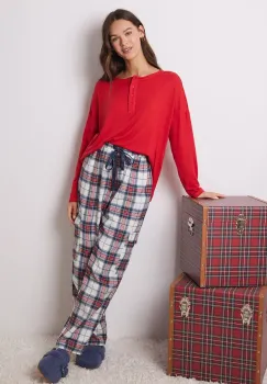 women'secret pantaloni pijama bumbac MIX AND MATCH PERFECT MATCH bumbac, 3708471 imagine