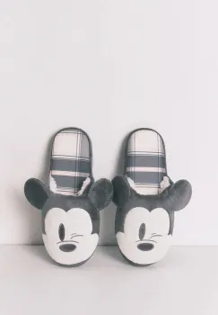 women'secret papuci de casa MULTI ARTIC culoarea gri, 4992577 imagine