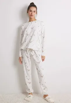women'secret pijama HARRY POTTER femei, culoarea bej, 3138640 imagine