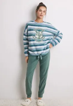 women'secret pijama HARRY POTTER femei, culoarea turcoaz, 3138633 imagine