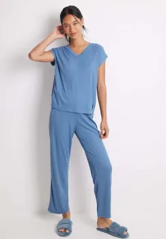 women'secret pijama LIFEWEAR NORDIC BOTANICAL femei, 4758220 imagine