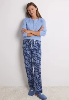 women'secret pijamale de bumbac MIX AND MATCH HAMPTONS bumbac, 3708463 imagine