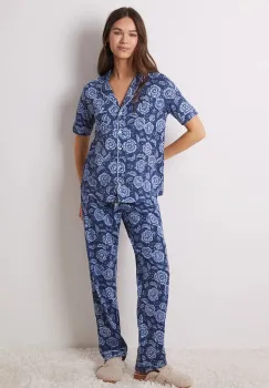 women'secret pijamale de bumbac MIX AND MATCH HAMPTONS bumbac, 4858811 imagine