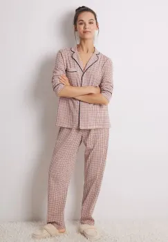 women'secret pijamale de bumbac MOOMIN culoarea portocaliu, bumbac, 3138620 imagine