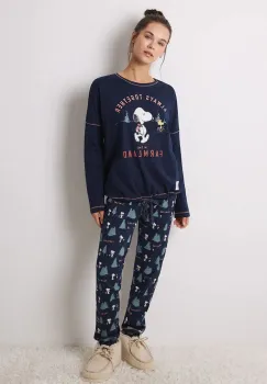 women'secret pijamale de bumbac SNOOPY bumbac, 3138615 imagine
