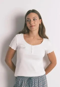 women'secret tricou culoarea alb, 3272276 imagine