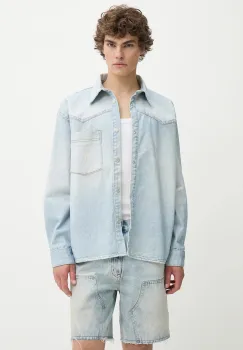 Won Hundred camasa jeans cu guler clasic, relaxed, 3647-15049 imagine
