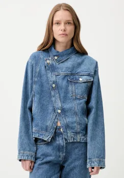 Won Hundred geaca din denim de tranzitie, oversize, 3498-15166 imagine