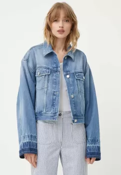 Won Hundred geaca jeans femei, de tranzitie, oversize, 3110-15028 imagine