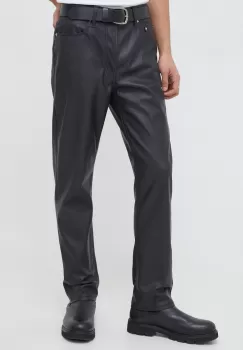 Won Hundred pantaloni barbati, culoarea negru, drept imagine