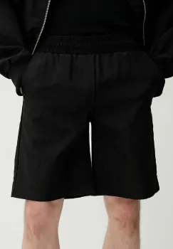 Won Hundred pantaloni scurti culoarea negru, 3528-13056 imagine