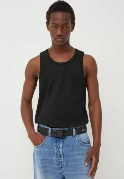 Won Hundred tricou din bumbac barbati, culoarea negru, 1805-12025 imagine