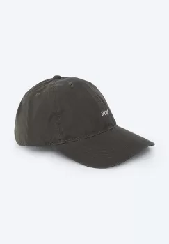 Wood Wood sapca de baseball din bumbac Low profile twill cap culoarea verde, uni 12110804.7083-OFFWHITE imagine
