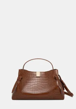 Yuzefi geanta crossbody pentru femei din piele GYOZA imagine