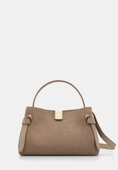 Yuzefi geanta crossbody pentru femei, din piele intoarsa GYOZA MINI imagine