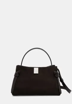Yuzefi geanta crossbody pentru femei din piele intoarsa GYOZA MINI imagine
