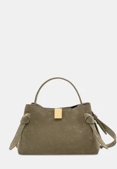 Yuzefi geanta de mana din piele intoarsa GYOZA MINI imagine