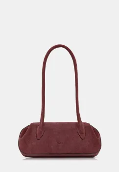 Yuzefi geanta de mana din piele intoarsa OYSTER imagine