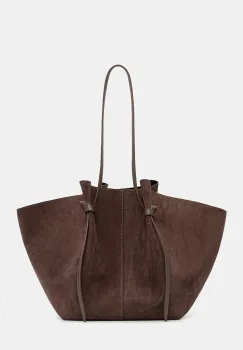 Yuzefi geanta shopper pentru femei, din piele intoarsa XL MOCHI imagine